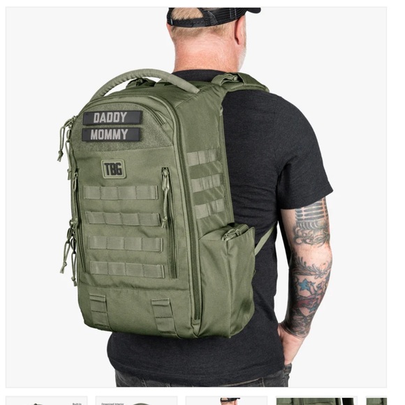 Tactical baby gear  DIAPER BAG NWT $200 retail - Picture 7 of 14